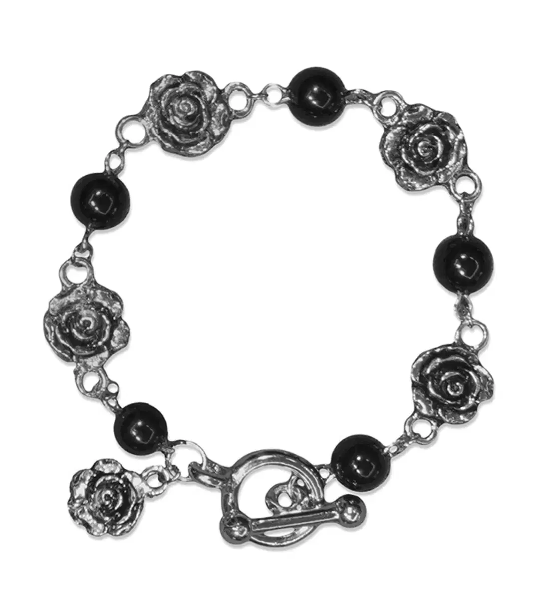 [X:ORDINARY] BLACK & ROSE BRACELET